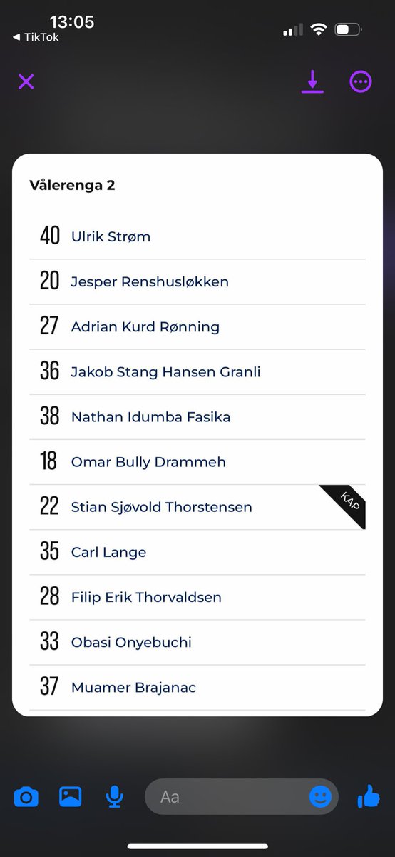Ville satt en femtilapp på Vålerenga 2 her, altså 💰