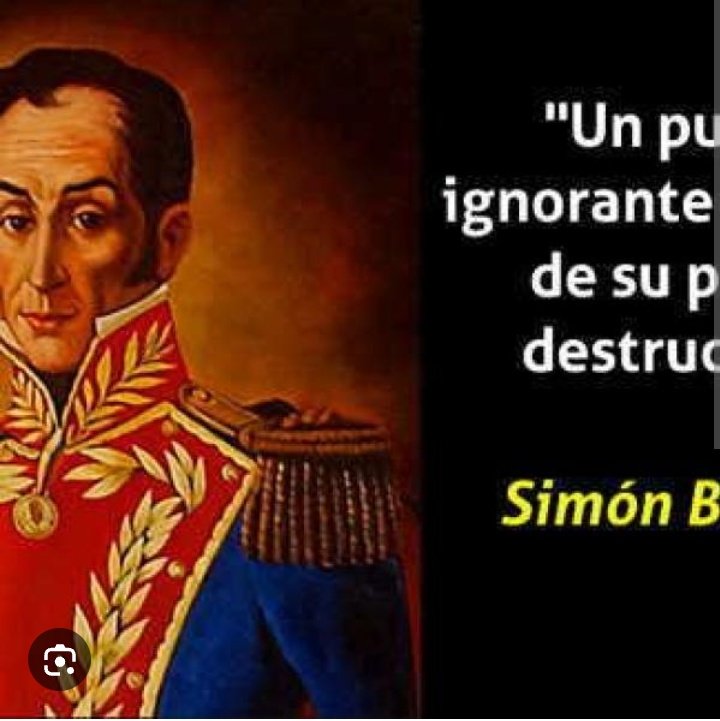 2dacasarapa's tweet photo. Iniciamos el día con un pensamiento del libertador Simon Bolivar padre de la patria grande 🇻🇪. https://t.co/xDe0n4pSLv