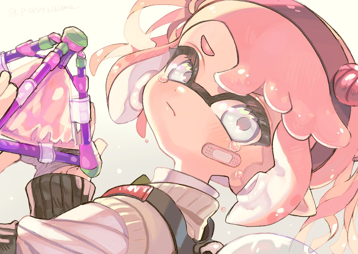 イカガール(スプラトゥーン) ,インクリング 「今日でスプラ2、7周年、、、?!2の絵載せとこ おめでとう2は永遠だ 」|飴沢//いちごイチエ🍼ヤンデレめる子連載中🌈🍭のイラスト