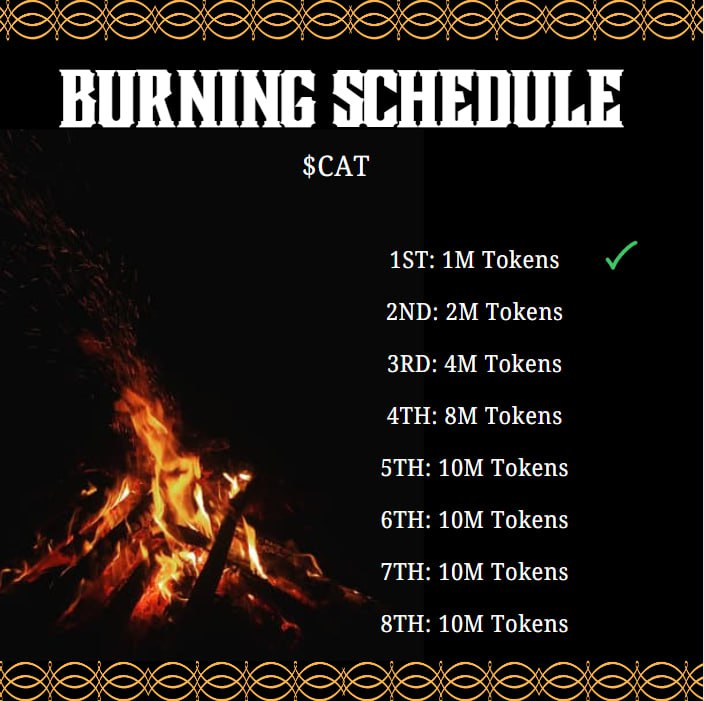 CatsonOnSol's tweet image. We bought more at the dip and now we gonna burn these token!!!

1M token $CAT will be burnt now

Here is the proof: solscan.io/tx/3NTNL7CHh6V…

Come and check. We will send it higher

#CatOnSol $CAT