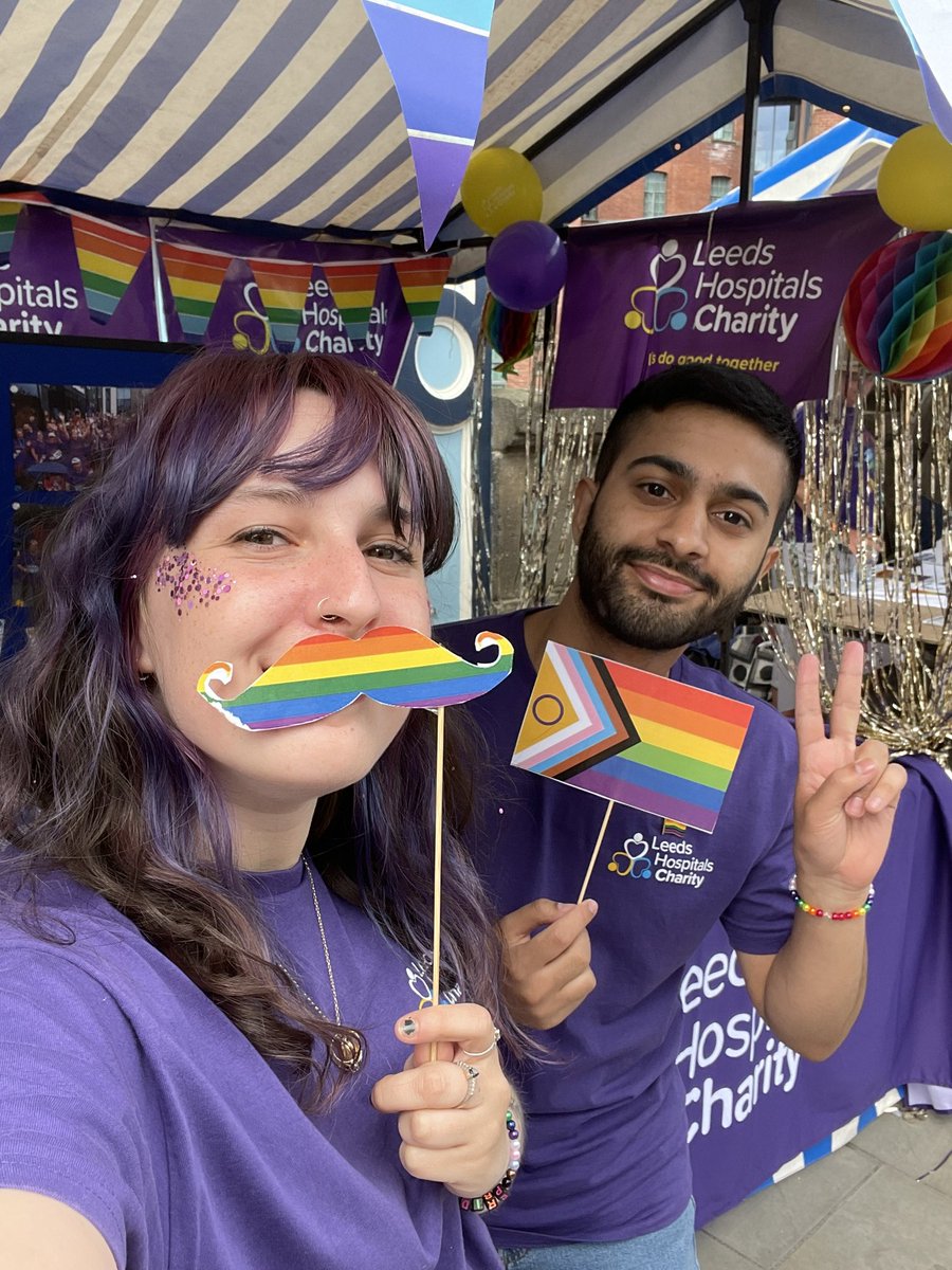Here at Leeds Pride 2024! 🥳🌈🥰💜