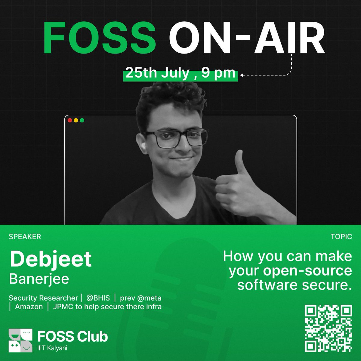 FOSS Club IIIT Kalyani tweet media