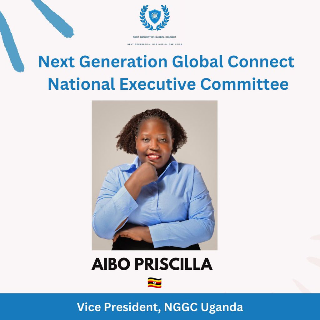 Priscilla Aibo (@priscillaaibo) on Twitter photo ππ *Exciting News!* ππ
I am thrilled to announce that I have been appointed as the Uganda Vice President of <a href="/NextGenGlobal_C/">Next Generation Global Connect (Official Account)</a> Uganda, and I am truly honored and grateful for this opportunity. ππ *Exciting News!* ππ
I am thrilled to announce that I have been appointed as the Uganda Vice President of <a href="/NextGenGlobal_C/">Next Generation Global Connect (Official Account)</a> Uganda, and I am truly honored and grateful for this opportunity.