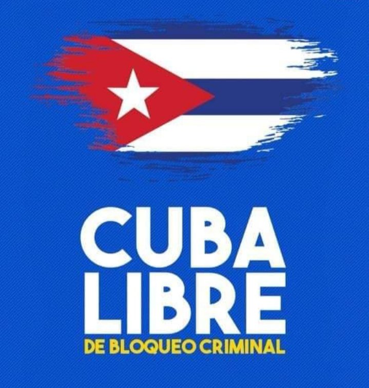 Hoy es un buen día para exigir a EEUU el fin del bloqueo criminal contra #Cuba. #MejorSinBloqueo