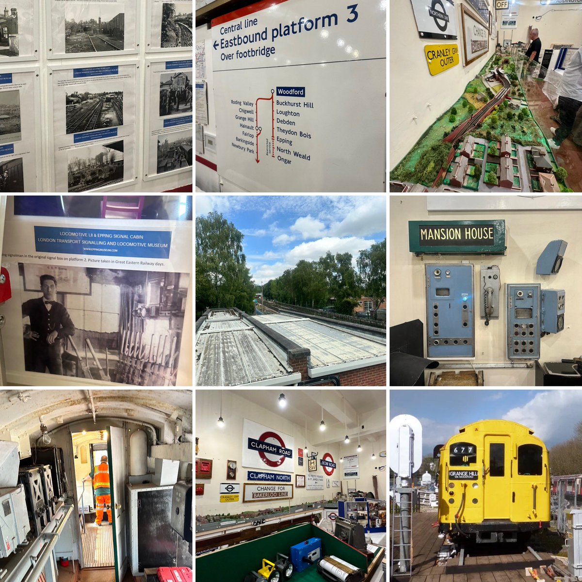 Yesterday our tube to London was delayed so we  finally found some time to visit the Epping Signal Museum. An amazing hidden gem at the end of the station car park.

The museum includes the only Cabin on the entire Underground network in preservation, along with a signal cabin …