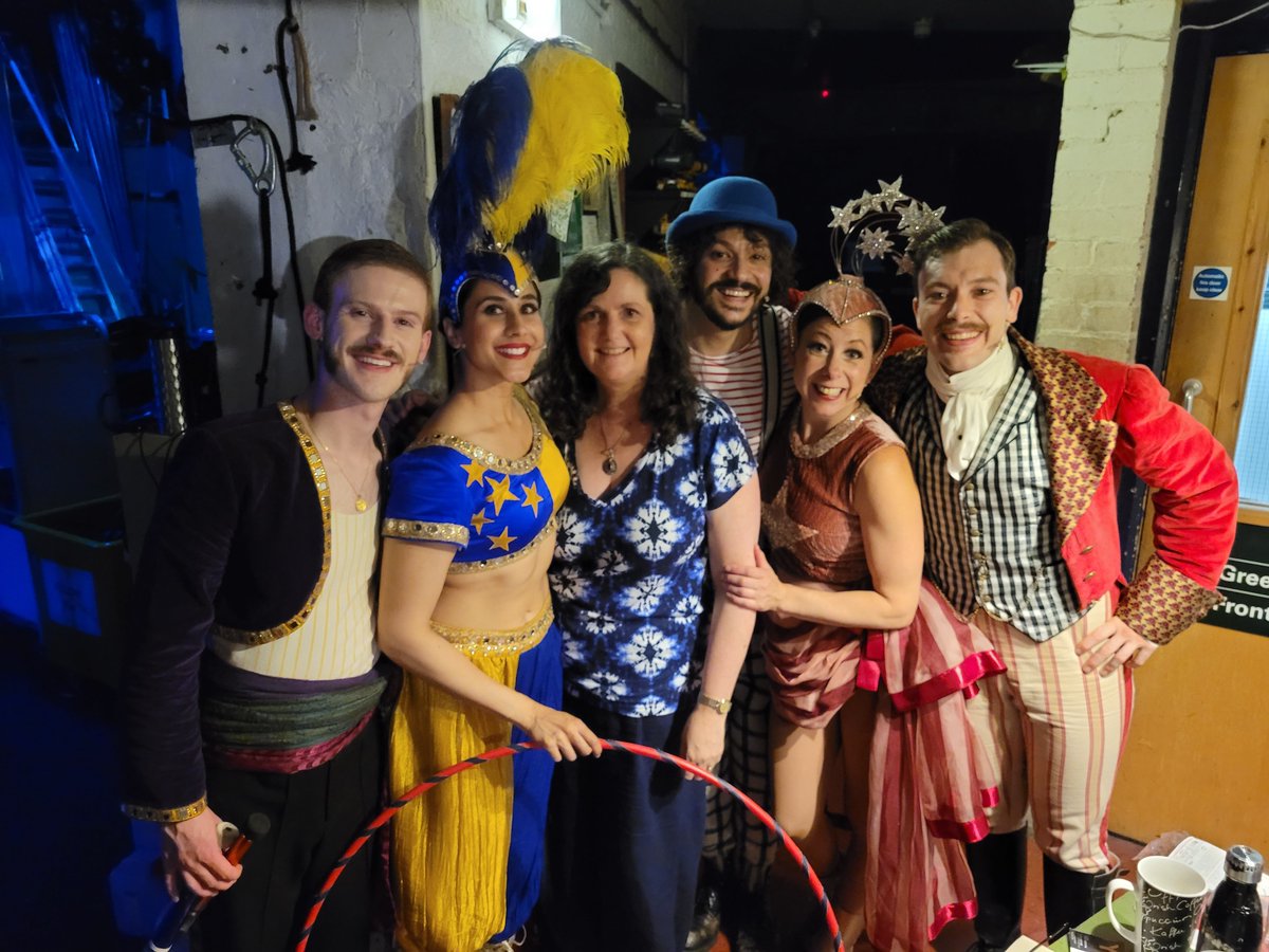 Massive well done to the amazing #aroundtheworldin80daysish team, who have been around the world 4 times already! Just 2 weeks left of the run, get your tickets quick, you will not be disappointed! 🎪