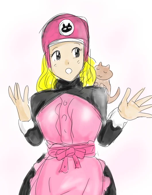  もし良かったら猫教のシスターを描いていただいても良いでしょうか?お忙しくないときに 