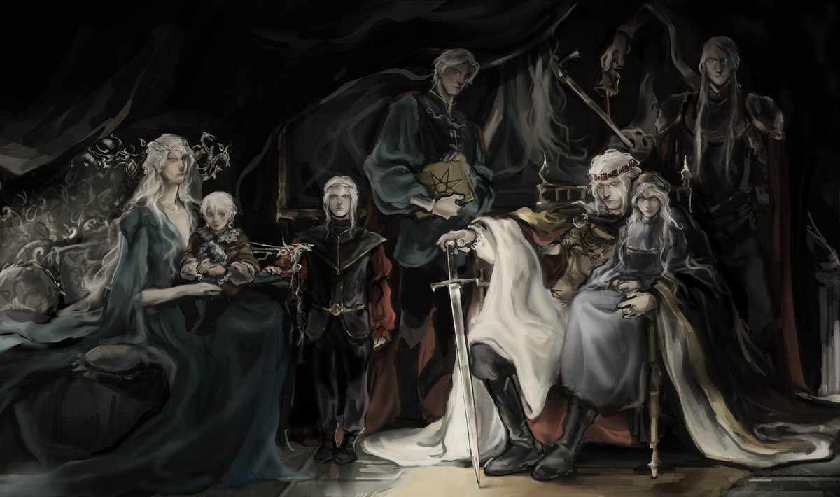 the greens 🖤 request-comission #houseofthedragon