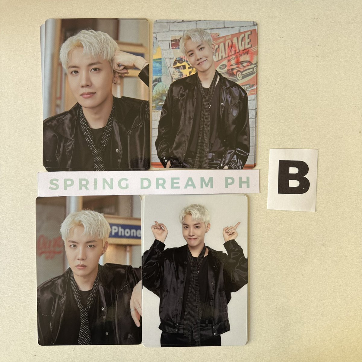 SpringDreamPH's tweet image. Ph wts lfb onhand

[Sold as set] J-hope Official BTS Permission To Dance On Stage mini pc photocard

120 + sf

See more items here: carousell.ph/u/springdreamph