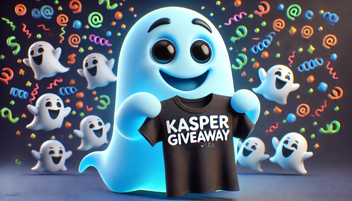 🚀 GIVEAWAY ALERT! 🚀

We’re celebrating 2 amazing months of Kasper with a special giveaway! 🎉

🎁 Win 1 of 3 First Edition Kasper T-Shirts! 🎁

To enter:

1. Follow us
2. Like this post
3. Tag A Friend
4. Repost for an extra chance to win!

There will be 3 winners chosen on