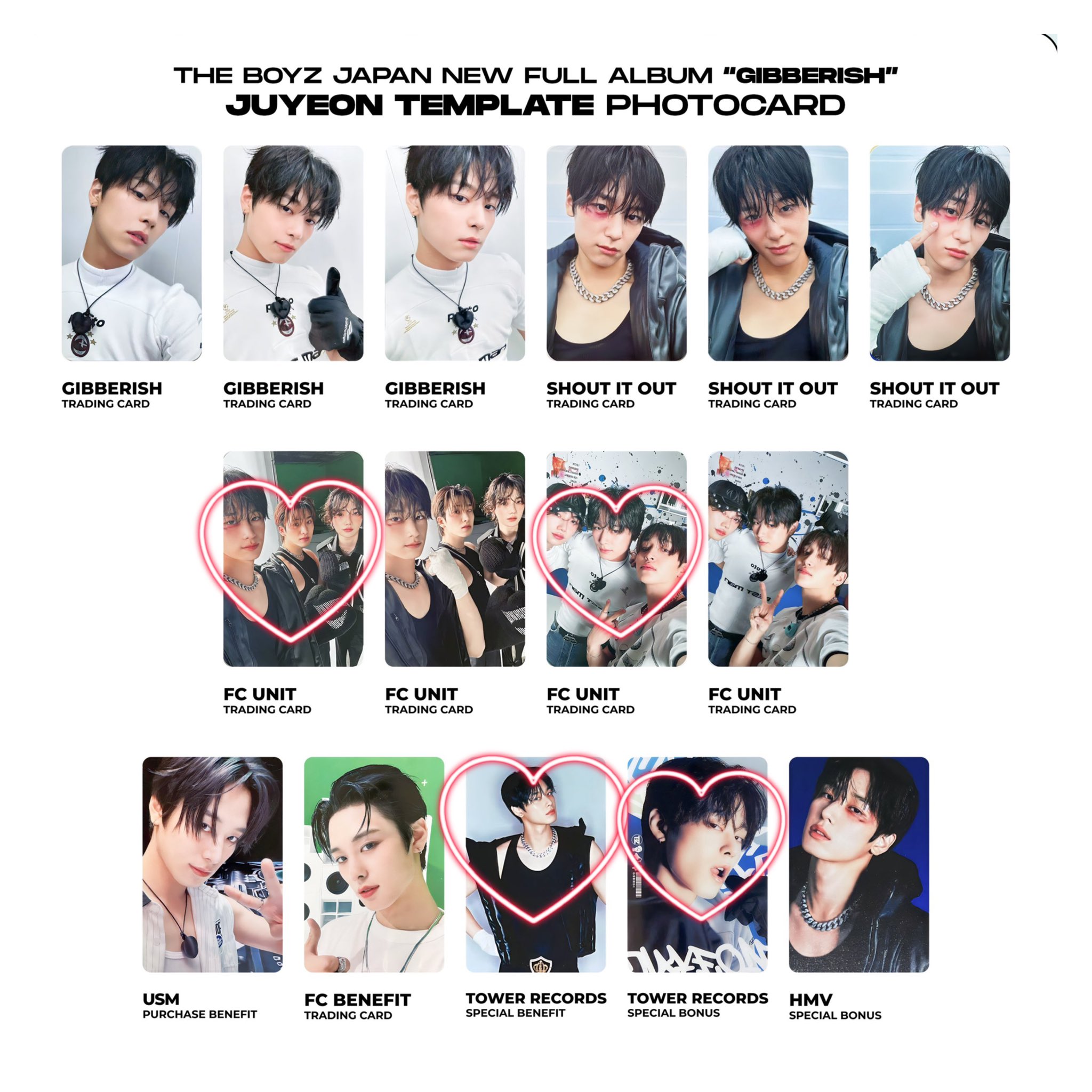 公式】THE BOYZ Gibberish トレカ サンヨン《No.96》（THE BOYZ