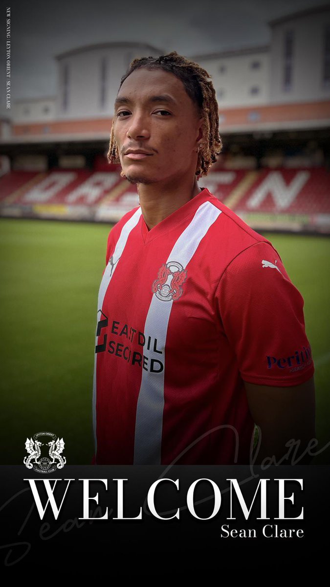 sean8clare's tweet photo. Really excited to be joining @leytonorientfc Back on familiar turf and can’t wait to get to work and have a successful season! See you soon Os fans 💪🏽 https://t.co/NzEL1ma0NT