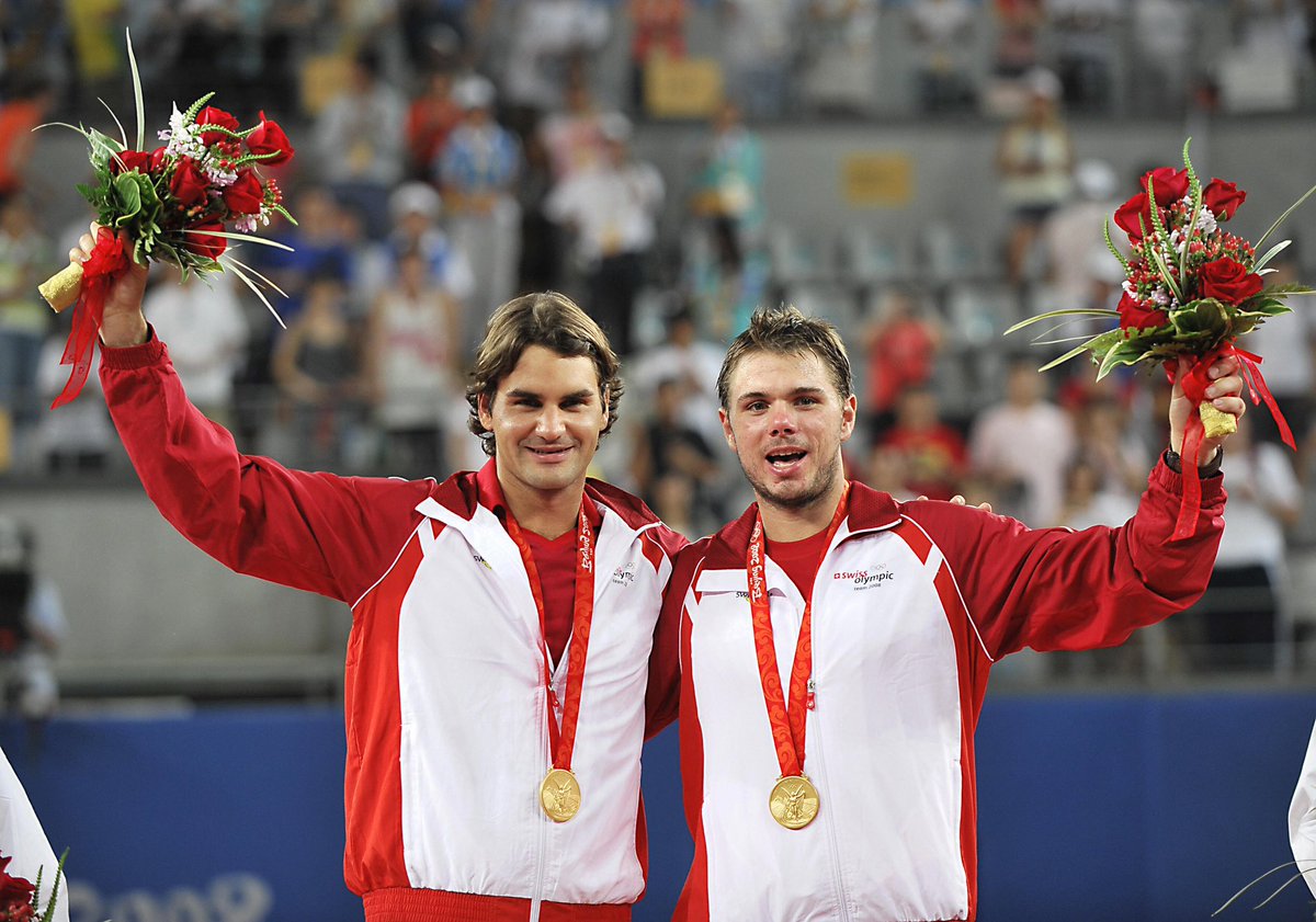 stanwawrinka's tweet photo. Can’t wait to be part of the @swissteam again at the @Olympics Paris 2024 🤩🥇🇨🇭🙏🏻🤍❤️
#olympic #dream #believe #hardwork #trusttheprocess https://t.co/CFXn1pWhqF