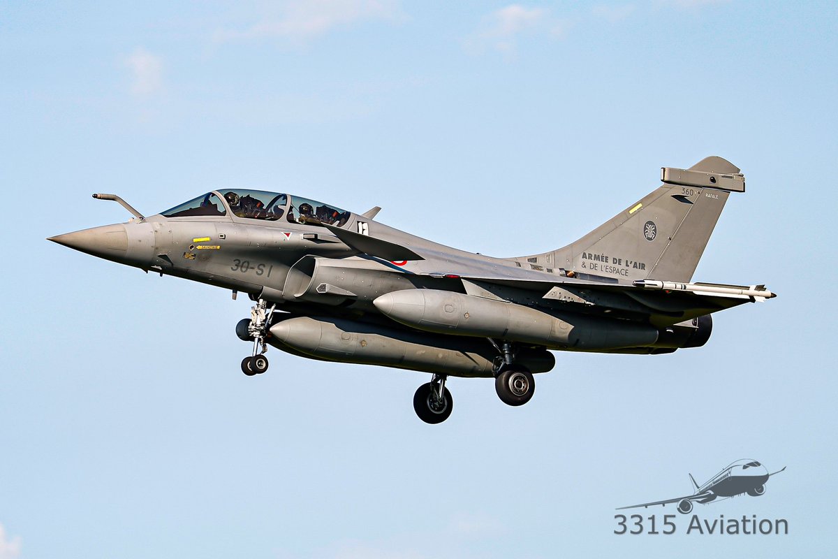 3315Aviation's tweet image. I can cross the @Armee_de_lair @Dassault3DS Rafales off my bucket list and I didn’t even have to go to Europe to see them. #fighterjet #planegeek