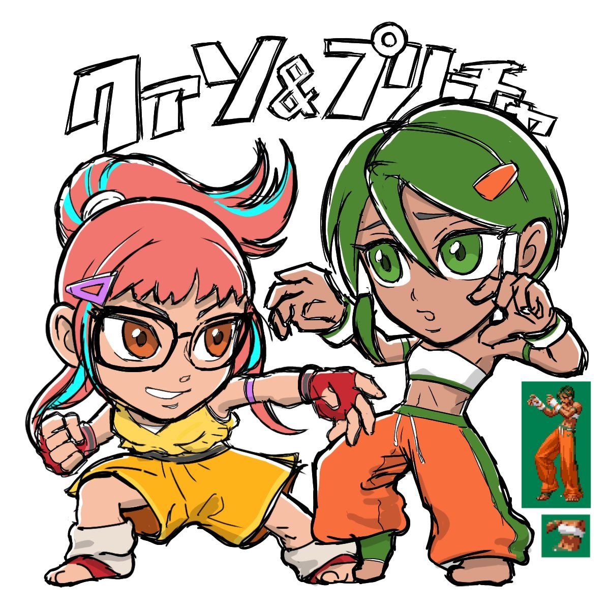 funyanecopapa77's tweet photo. ラクガキが捗る日だった(当社比)
#餓狼伝説 #CotW #MOW2
#自作シール #ファンアート https://t.co/aPhCdncRIR