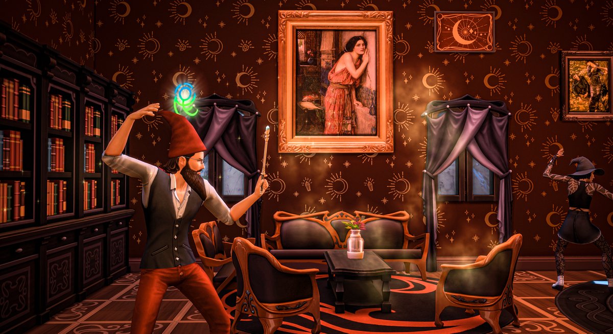 DarioRebollar's tweet photo. Ésta es mi versión de Simeon Silversweater #FabulousMagic #LosSims4 #TheSims4 #ShowUsYourSims #RealmofMagic https://t.co/72KX8w2s0B