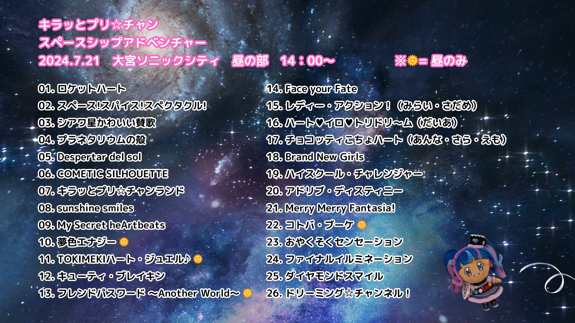 プリチャン☆トップス一覧 グッズ｜TVアニメ「キラッとプリ☆チャン」DVD・CD公式ホームページ