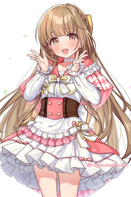 skebで描かせていただいた、10th記念ライブ福岡公演ピクシーケープ衣装よしのんです! まゆちゃに引き続きよしのんイラスト担当させていただきありがとうございましたーー!! ご依頼ありがとうございましたーん🎀 