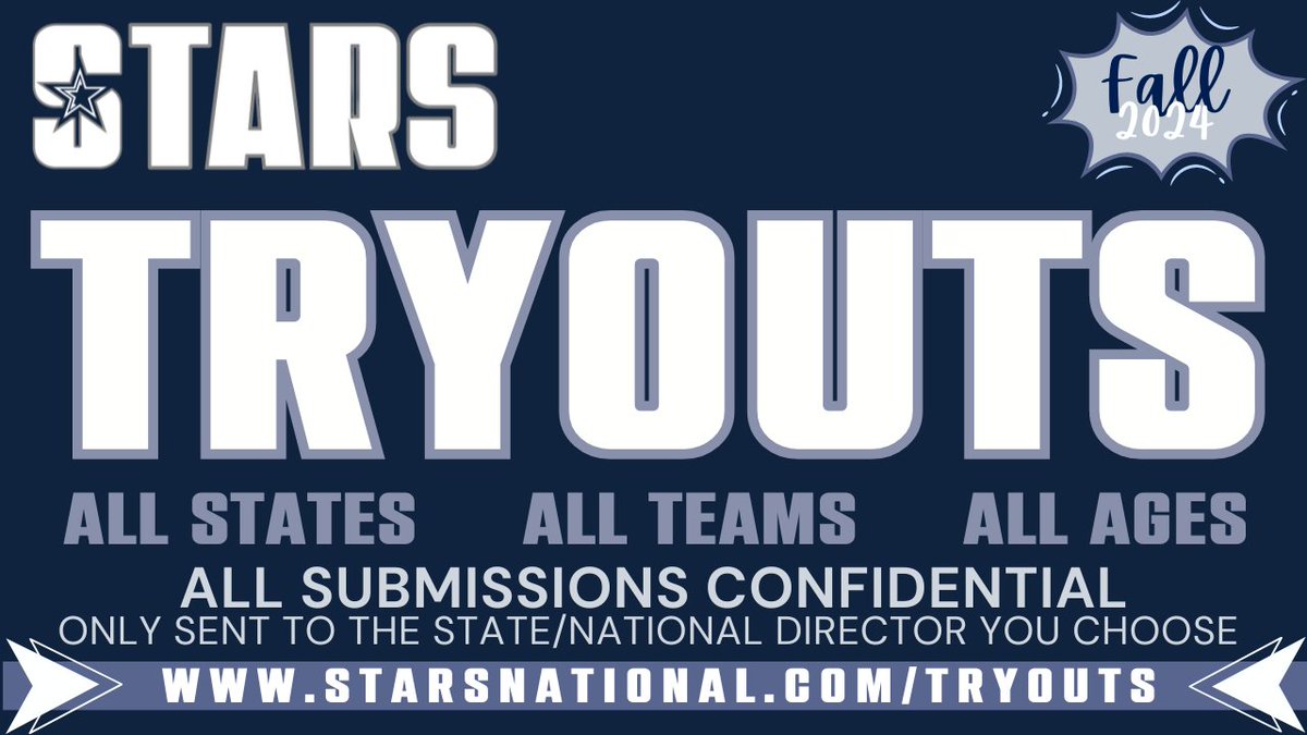 Looking for a new team?
🔗 starsnational.com/tryouts

🤩 Learn more about the Stars Family where we ALL work together to ensure the success of ALL of our Student-Athletes!