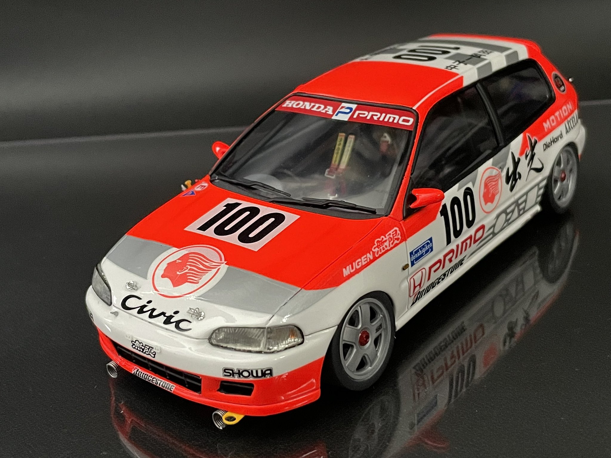 1/24 ハセガワ　シビック EG6 T-GARAGE店長がキットレビュー＆製作 ハセガワ 1/24 EG6