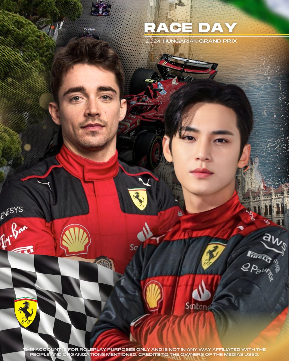 ㅤ 

🏁 It's 𝙧𝙖𝙘𝙚 𝙙𝙖𝙮! Gear up and get ready to light up the track! 🔥

ㅤ