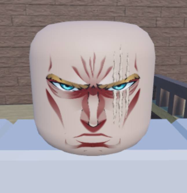 Bleebus2's tweet image. Faces for Suiryu and King from OPM#robloxart #robloxartist #roblox #RobloxArtCommissions