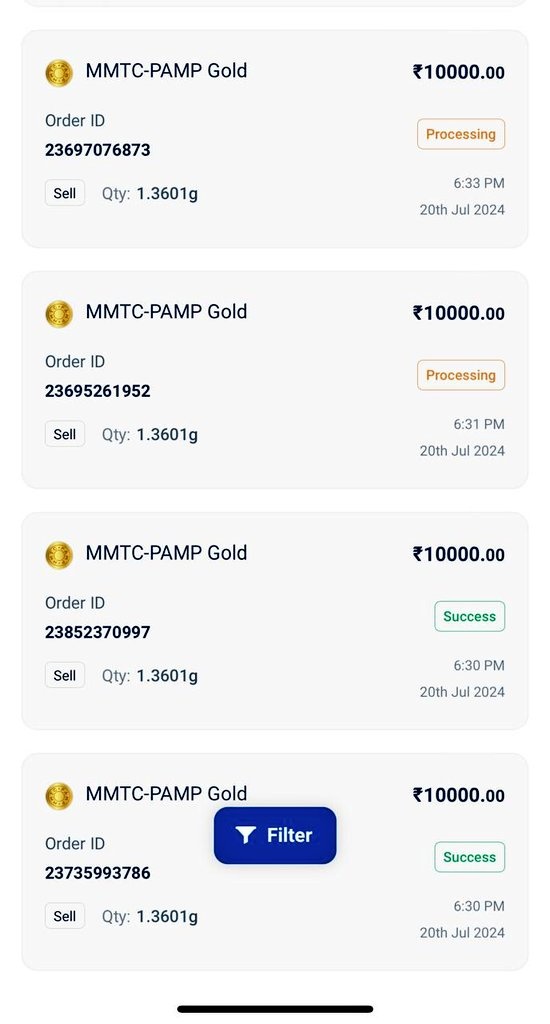 bipinbedi's tweet photo. Gold debited, but amount not credited to my account....
Please resolve ASAP.. https://t.co/JvWHTGBFQR