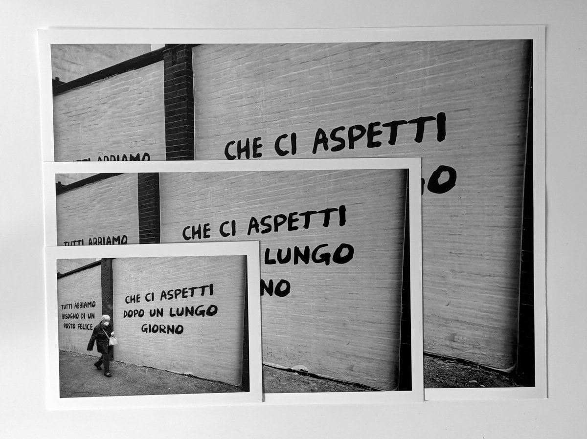 uomoconbarba's tweet image. Dunque, negli anni ho preso molto freddo, caldo, pioggia e vento, sicché per onorare tutto ciò in oltre 19.200 km che ho fatto in strada finora per fotografare potreste acquistare una mia fotografia qui
matteopioltelli.com/galleria-s
Gradita reclame, se credete. Grazie