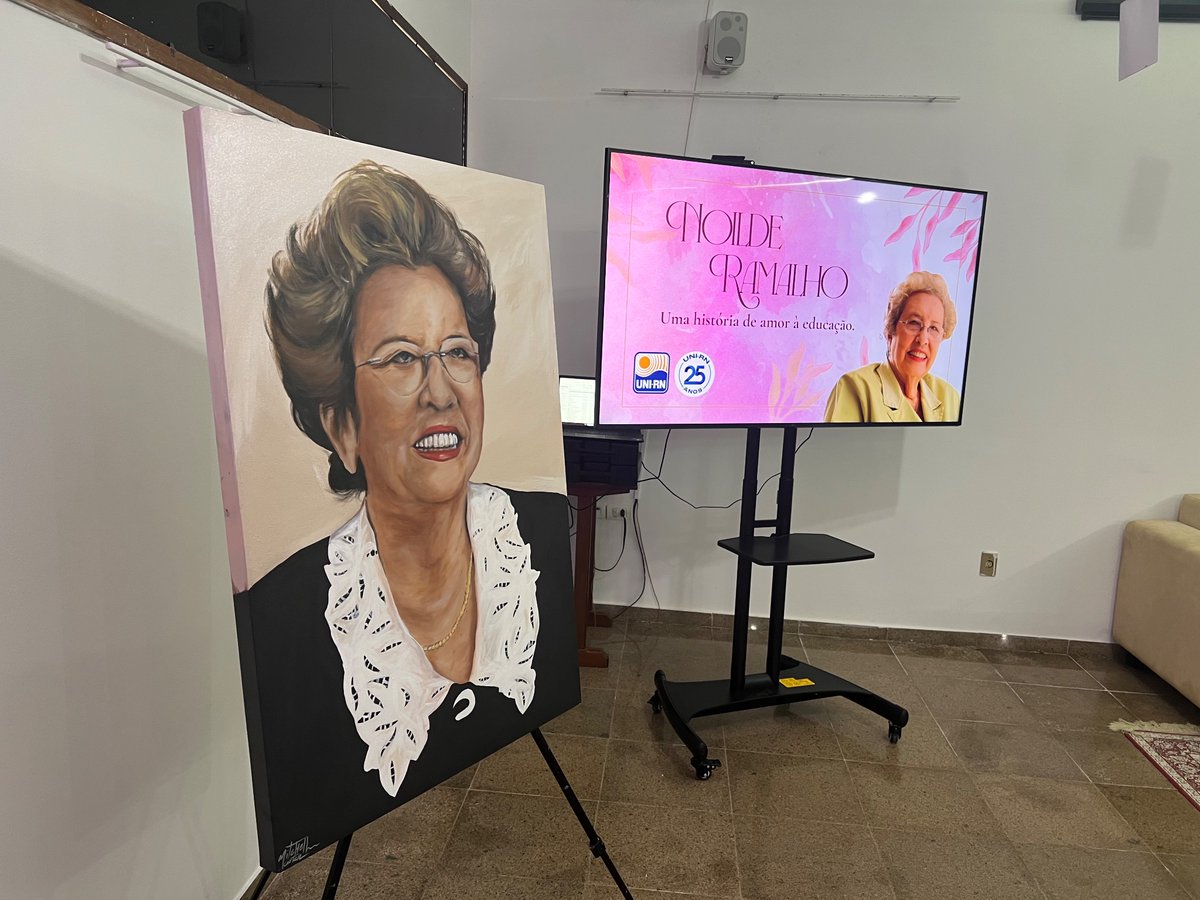 unirn's tweet photo. Na manhã desta sexta-feira (19), o UNI-RN promoveu um evento em homenagem à memória da educadora Noilde Ramalho, que faria 104 anos nesta data. A atividade fez parte da programação em celebração aos 25 anos de fundação da FARN, instituição precursora do UNI-RN. 

🧡 https://t.co/IYezMul8hP