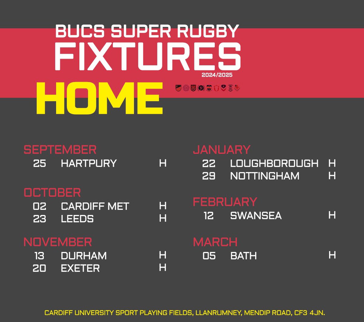 Cardiff University Mens Rugby tweet media