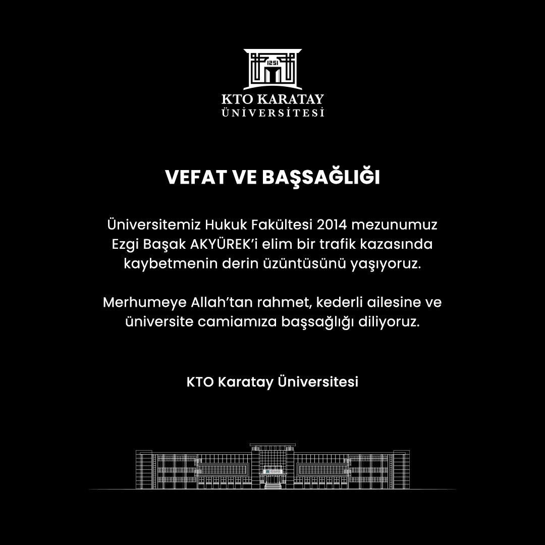 Başımız sağ olsun.