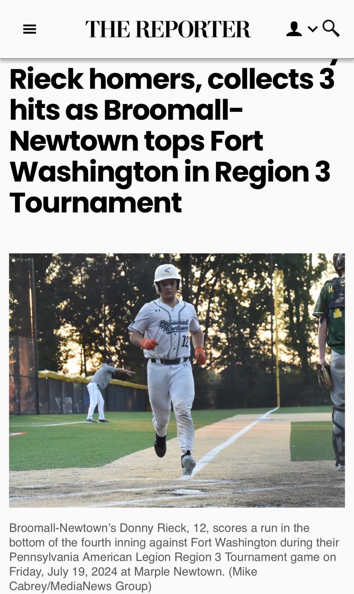 BroomallNewtownBaseball tweet media