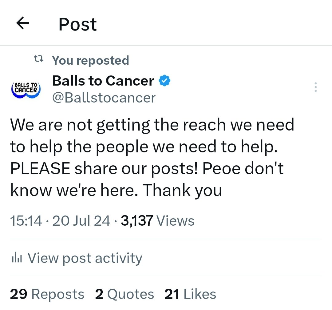 If you see it, share it over 3000 views but only 29 reposts