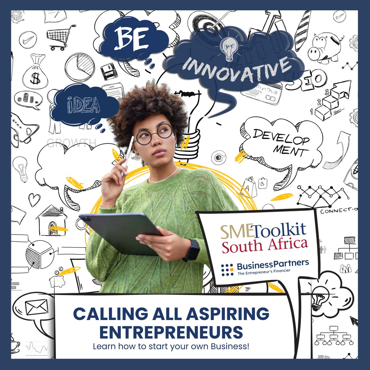 Is launching a business on your 2024 to-do list? Maybe you want to turn a hobby into something more or maybe you have a creative project to share with the world? Then our Business Plan Competition is for you. Enter here: smetoolkit.co.za/bpcomp

#SMEToolkit #BusinessPlan