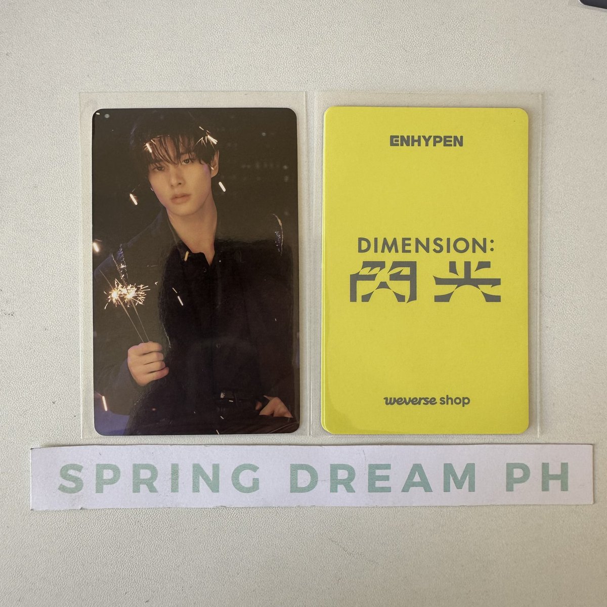 SpringDreamPH's tweet image. Ph wts lfb onhand

Enhypen JAKE, NI-KI Senkou Weverse POB photocard pc

100 php + sf

See more items here: carousell.ph/u/springdreamph