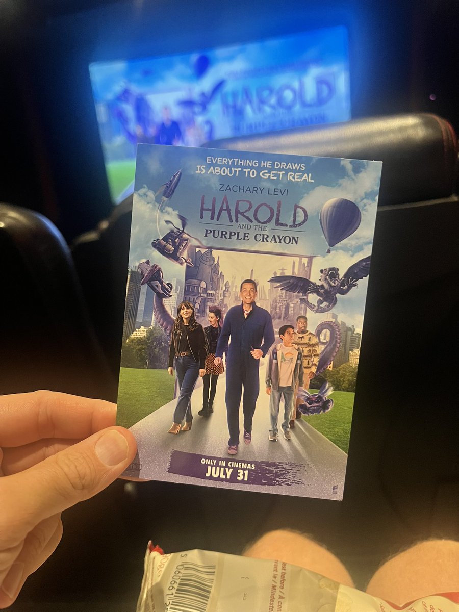 Such a fun film 💜 #howardandthepurplecrayon thank you <a href="/SonyPicturesUK/">Sony Pictures UK 🎬</a> for inviting us along
