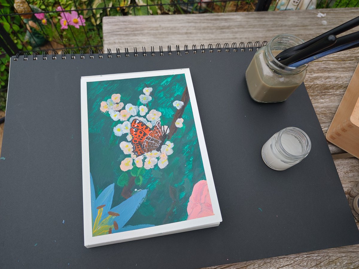 Chill Sunday morning in the garden