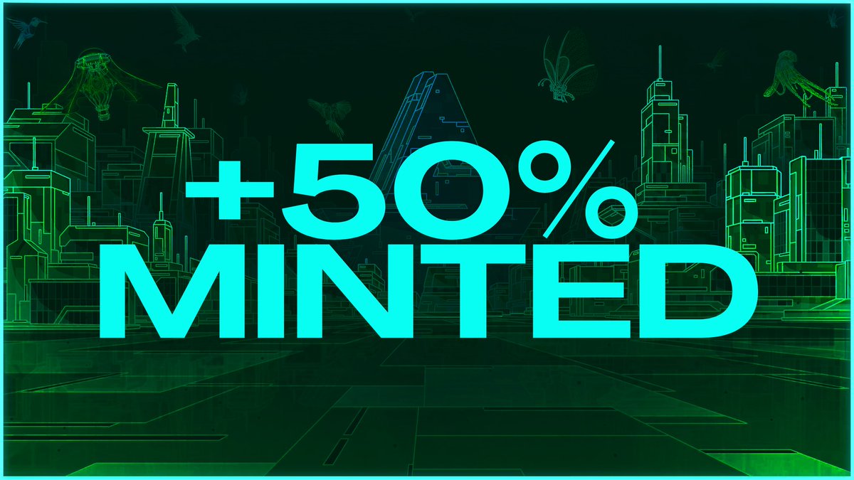 GM ARBITERS! 

WE HAVE OFFICIALLY CRUSHED THE 50% MINTED MILESTONE!🚀🚀🚀 

The numbers keep climbing! As we write this, we are about to reach 55%! 

MINT NOW BEFORE IT’S TOO LATE..!! ⏳ 

Don't say we didn't warn you ⏰