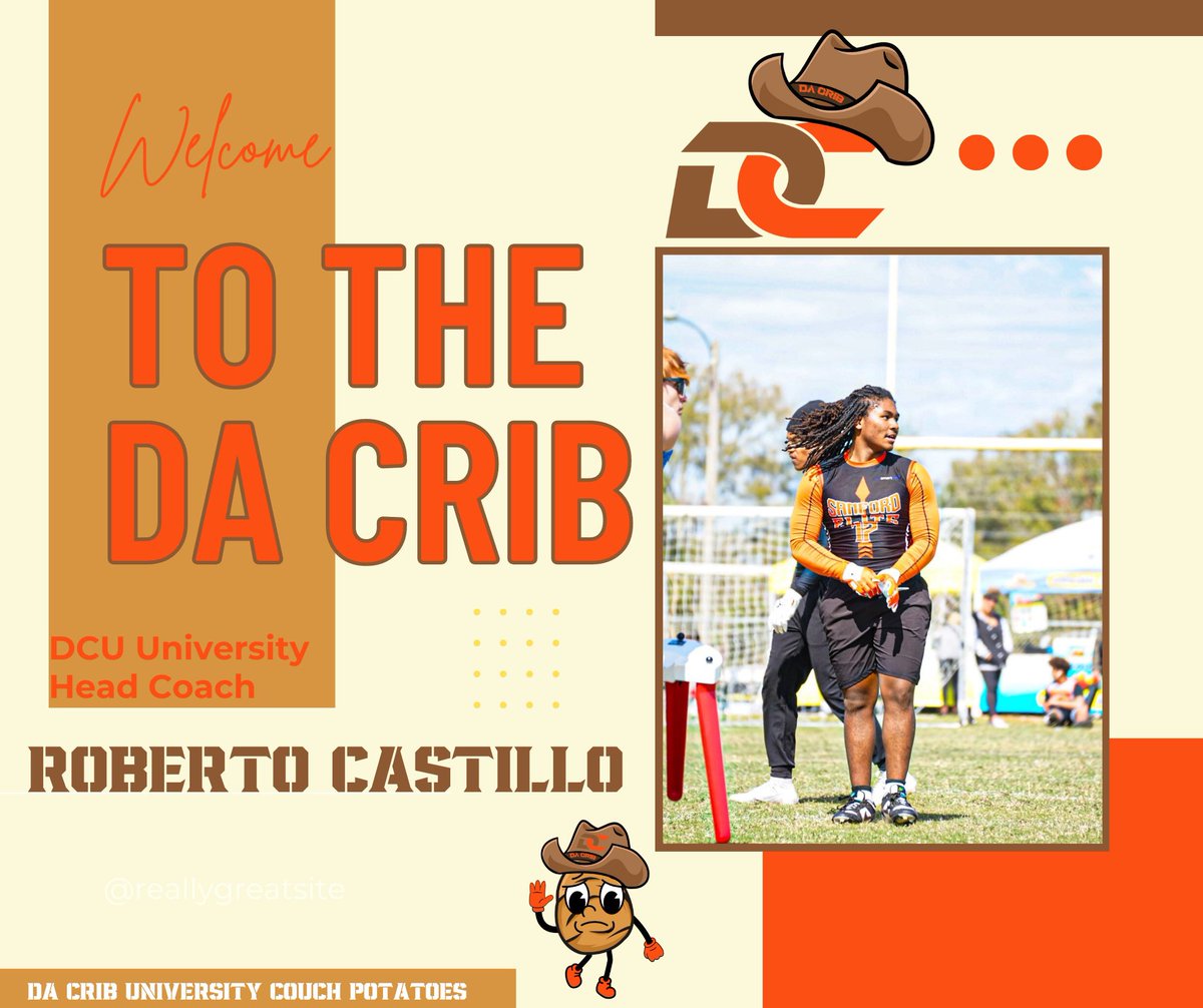 rcastillo9_26's tweet photo. After careful consideration I have accepted the Head Coaching position at @dacribuni_2024 in @EACollegeFB25 #WeInTheGame #ImAPotato #DACRIBU https://t.co/InSPr4fw2Q