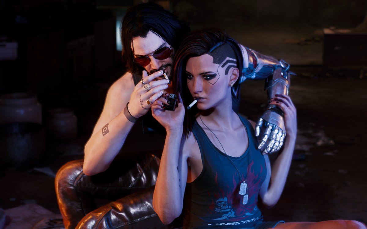 Hopaylight's tweet image. A moment in Dogtown
#Cyberpunk2077 #VirtualPhotograhy #Cyberpunk2077PhotoMode #Silverv #JohnnySilverhand #ValerieCyberpunk2077 #FemaleV