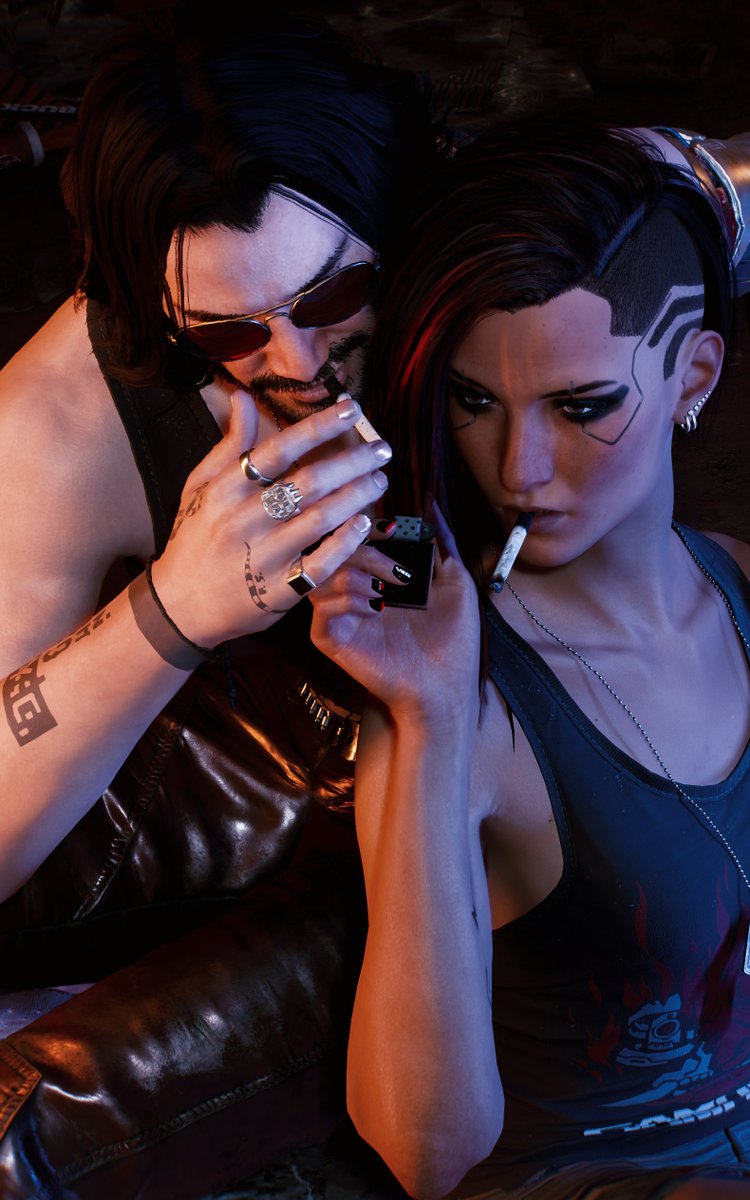 Hopaylight's tweet image. A moment in Dogtown
#Cyberpunk2077 #VirtualPhotograhy #Cyberpunk2077PhotoMode #Silverv #JohnnySilverhand #ValerieCyberpunk2077 #FemaleV