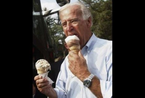 BREAKING: Joe Biden drops out of race on national ice cream day! Now he can finally kick back with some cold stone creamery bday cake remix