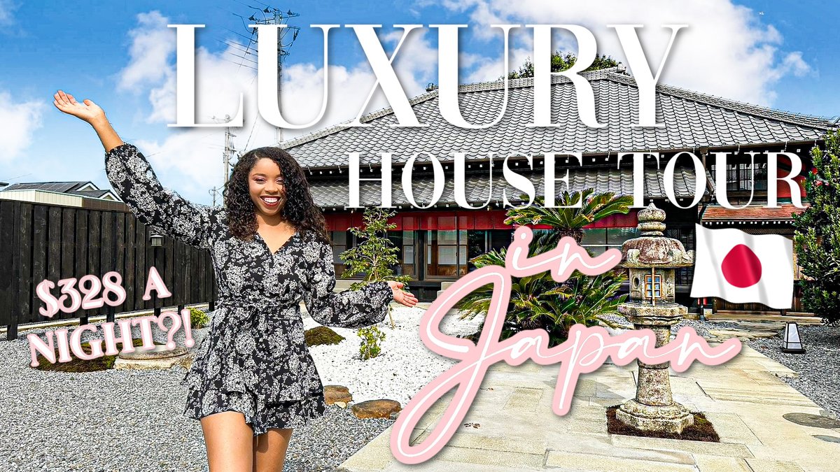 NEW YOUTUBE VIDEO! 📸 Japan's Best-Kept Secret!
Ever wondered what it's like to stay in a traditional Japanese house? I did! Check out my latest video and find out how much fun you can have at this luxurious hotel for only $328 a night! 🥰

youtube.com/watch?v=BMPOzL…