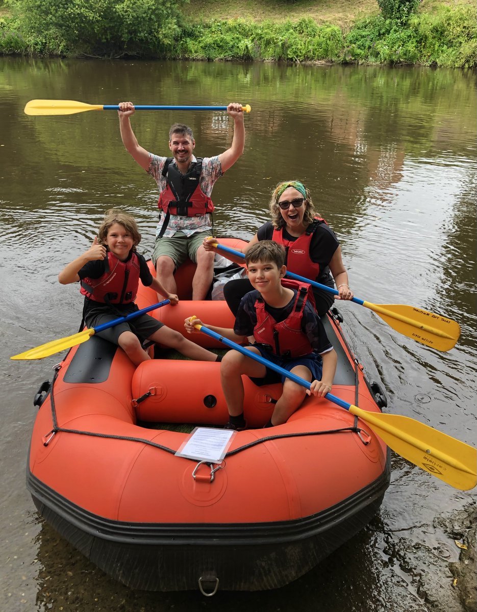 HireCanoe's tweet photo. Why not treat the kids to a great day out on the river enjoying the beautiful Shropshire countryside and making special family memories! #ironbridgegorge #bridgnorth #canoeing #Rafting #familyfun #familydaysout #sunnydaysahead https://t.co/iCTjNf3SX7