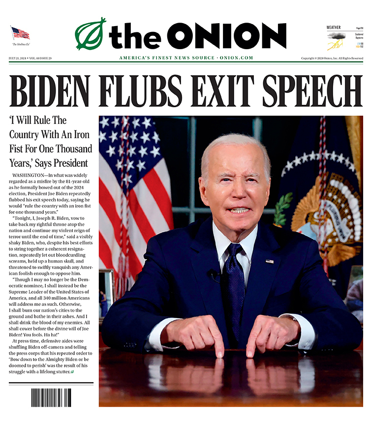 TheOnion's tweet photo. Today's Front Page: https://t.co/lW7WCo3qMU https://t.co/mrlt6dhXQb