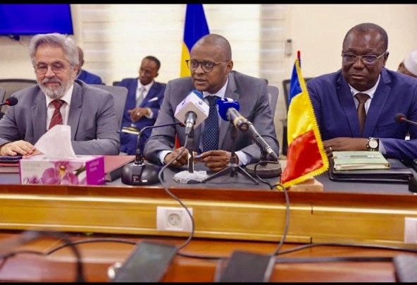 MPIA_Tchad's tweet photo. #Tchad / @Banquemondiale : Signature d'un accord de financement d'un projet de renforcement de la compétitivité et l'inclusion des chaines de valeur agricoles.🇹🇩🌐 https://t.co/Z7ppMWN9c7