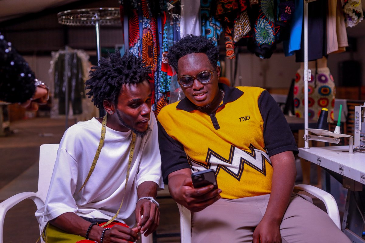 JoshuaIsiagi's tweet photo. When two joshuas meet 🙂it was a pleasure meeting you brother @itsJoshuaBaraka a very kind soul and down to earth gentleman .I can't wait to give you you're customized outfit bro🙂 https://t.co/WOVLLZtpvn