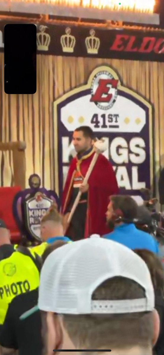 Just passed King <a href="/DavidGravel/">David Gravel</a> truck heading toward PA. Still in awe of the show <a href="/EldoraSpeedway/">ELDORA SPEEDWAY</a> and JACKED for him!! LFG David!!