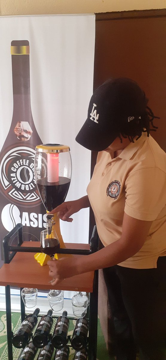 Oasis coffee flavoured wine # your summer choice