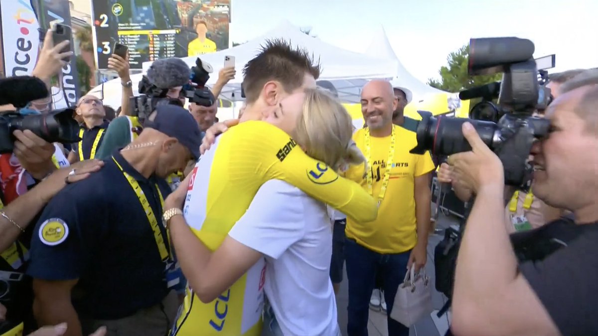 Urška Žigart's fiancée wins the Tour de France